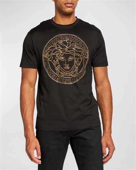 versace medusa t shirt flannels|Versace Medusa t shirt men.